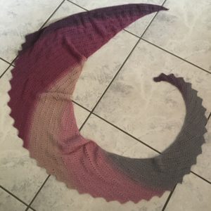 Drachenschwanz Schal
